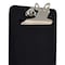 Better Office Products Plastic Clipboards, 12 Pack, Durable, 12.5 x 9 Inch, Standard Metal Clip, Black, 12PK 45111 - alternate 5
